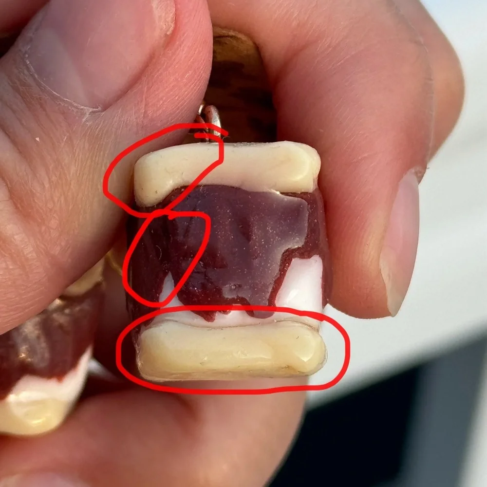 Polymer clay s’more Earrings - Picture 6 of 16